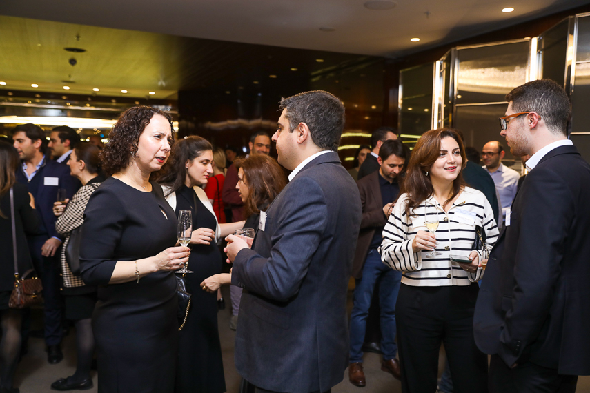 Corporate event photographer for networking event in London
